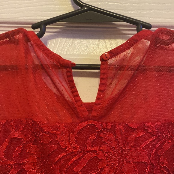 NANETTE KIDS - FULL RED DRESS - Picture 5 of 6